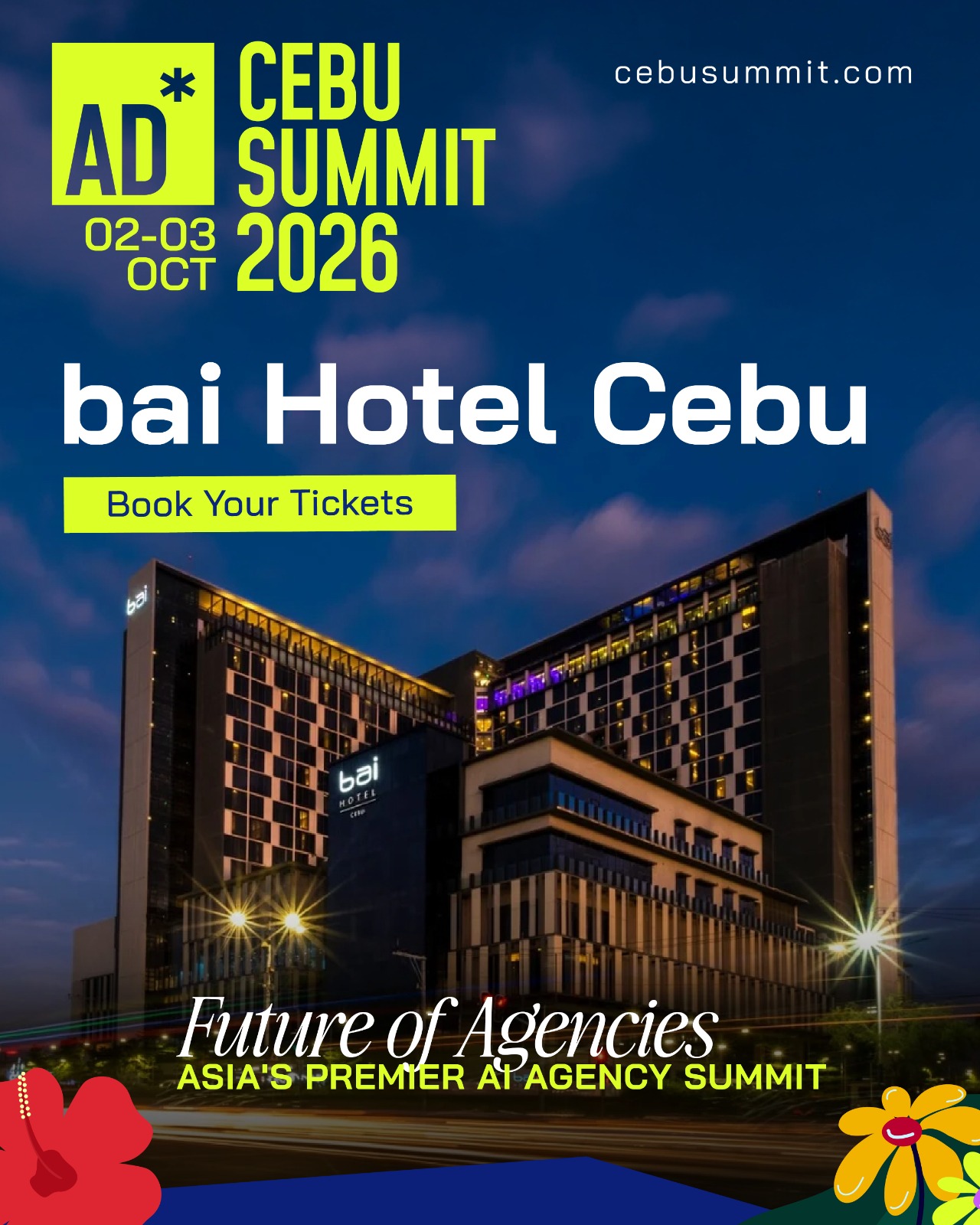 bai Hotel Cebu, venue of the Future of Agencies Summit on 2 October 2027