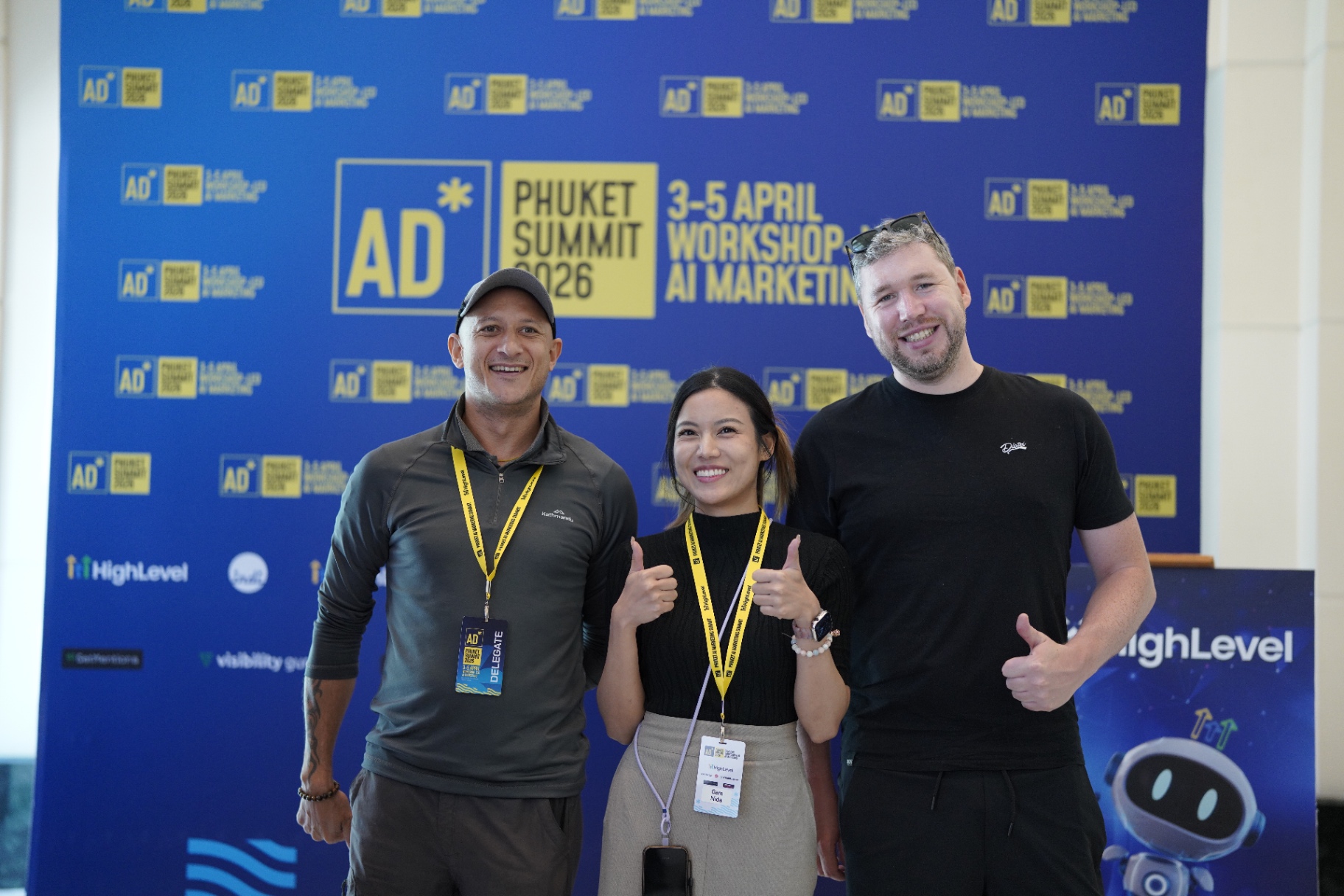 Delegates at the Phuket Summit 2026 backdrop